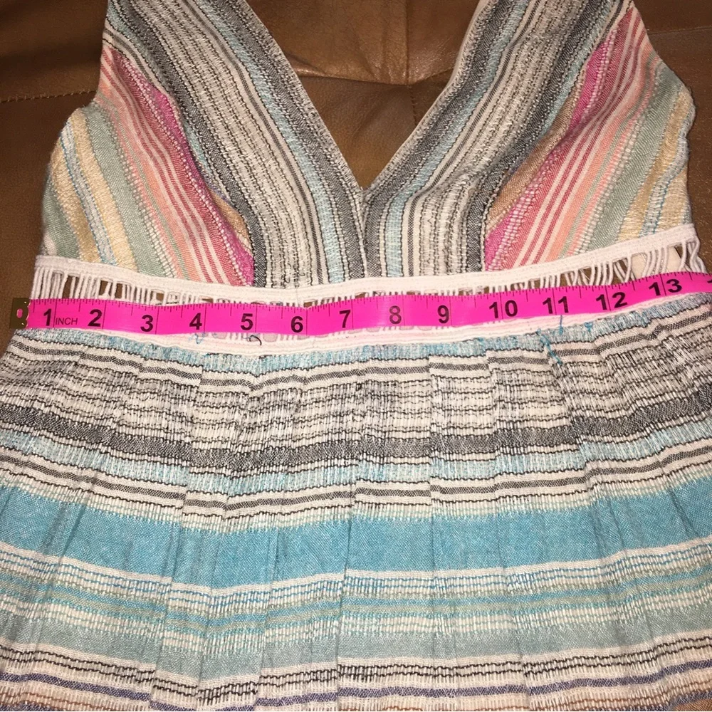 ***SOLD*** on Vinted ecote dress empire waist size 4 vintage made in India - Picture 5 of 8